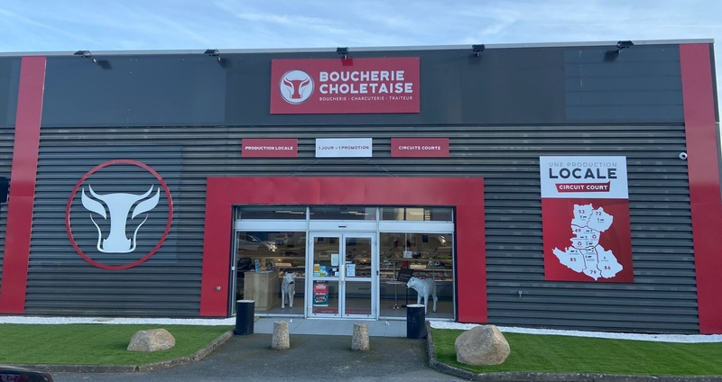 La boutique de la Boucherie Choletaise